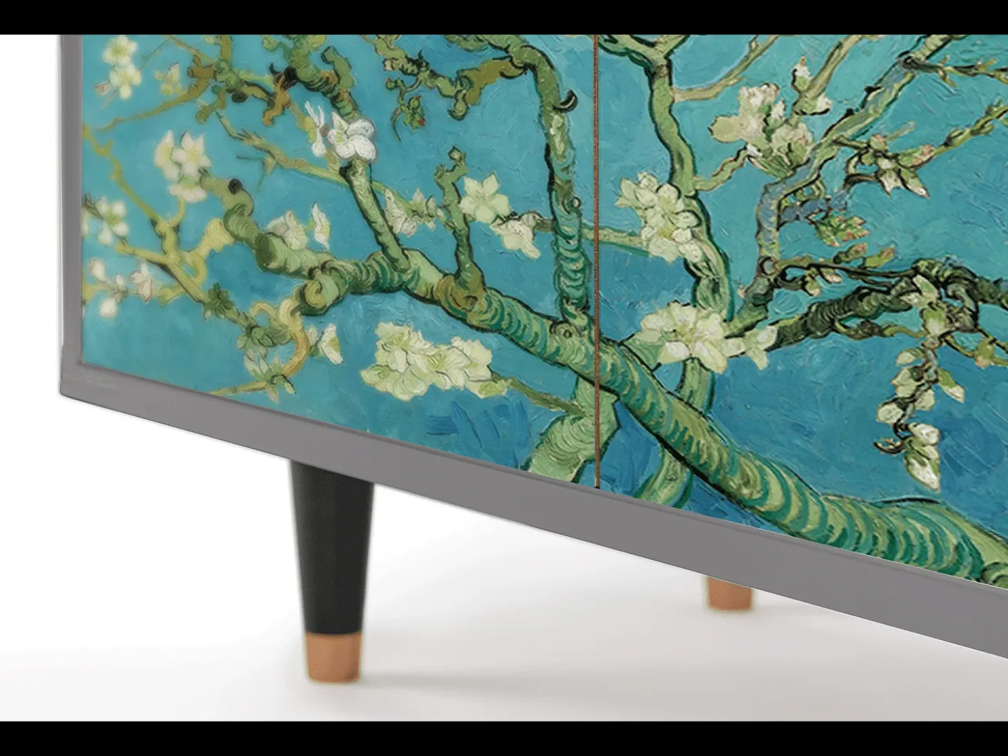 Aparador - 94x96x48 cm - BS3 - Almond Blossom, Gris