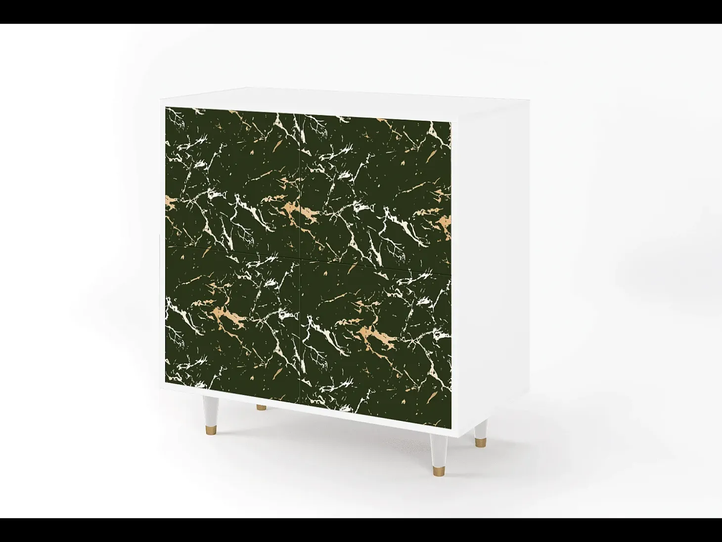 Aparador - 94x96x48 cm - BS3 - Amazon Forest, Blanco