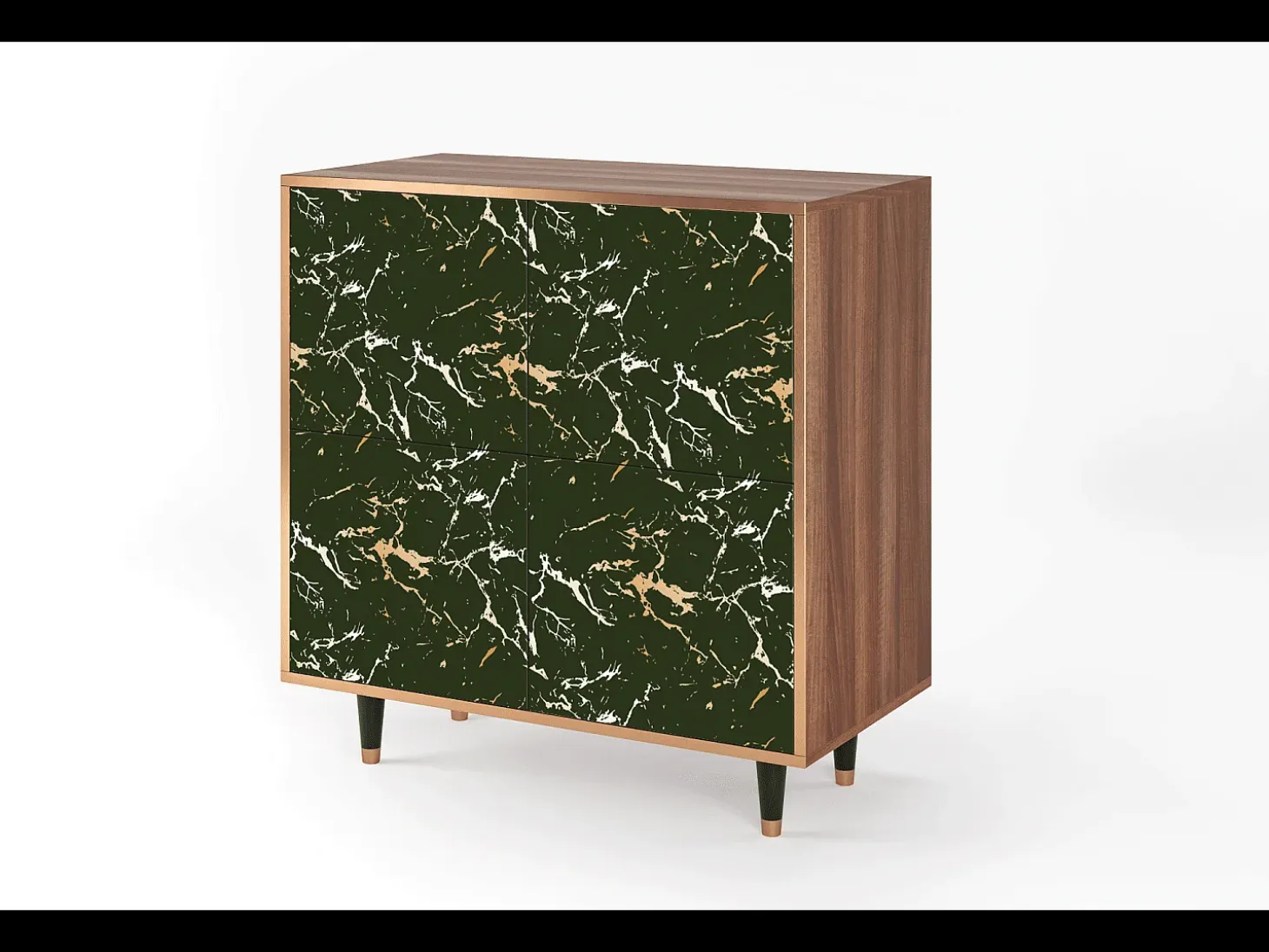 Aparador - 94x96x48 cm - BS3 - Amazon Forest, Nogal