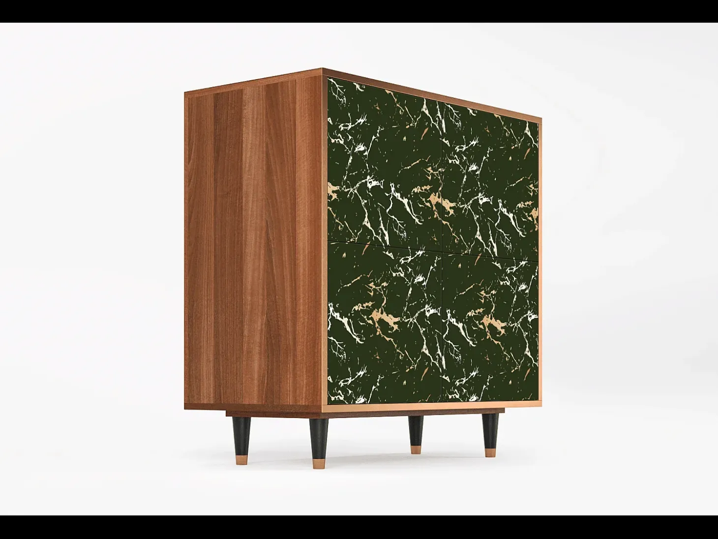 Aparador - 94x96x48 cm - BS3 - Amazon Forest, Nogal