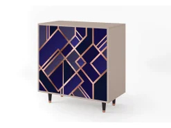 Aparador - 94x96x48 cm - BS3 - Aquamarine Getsby, Latte