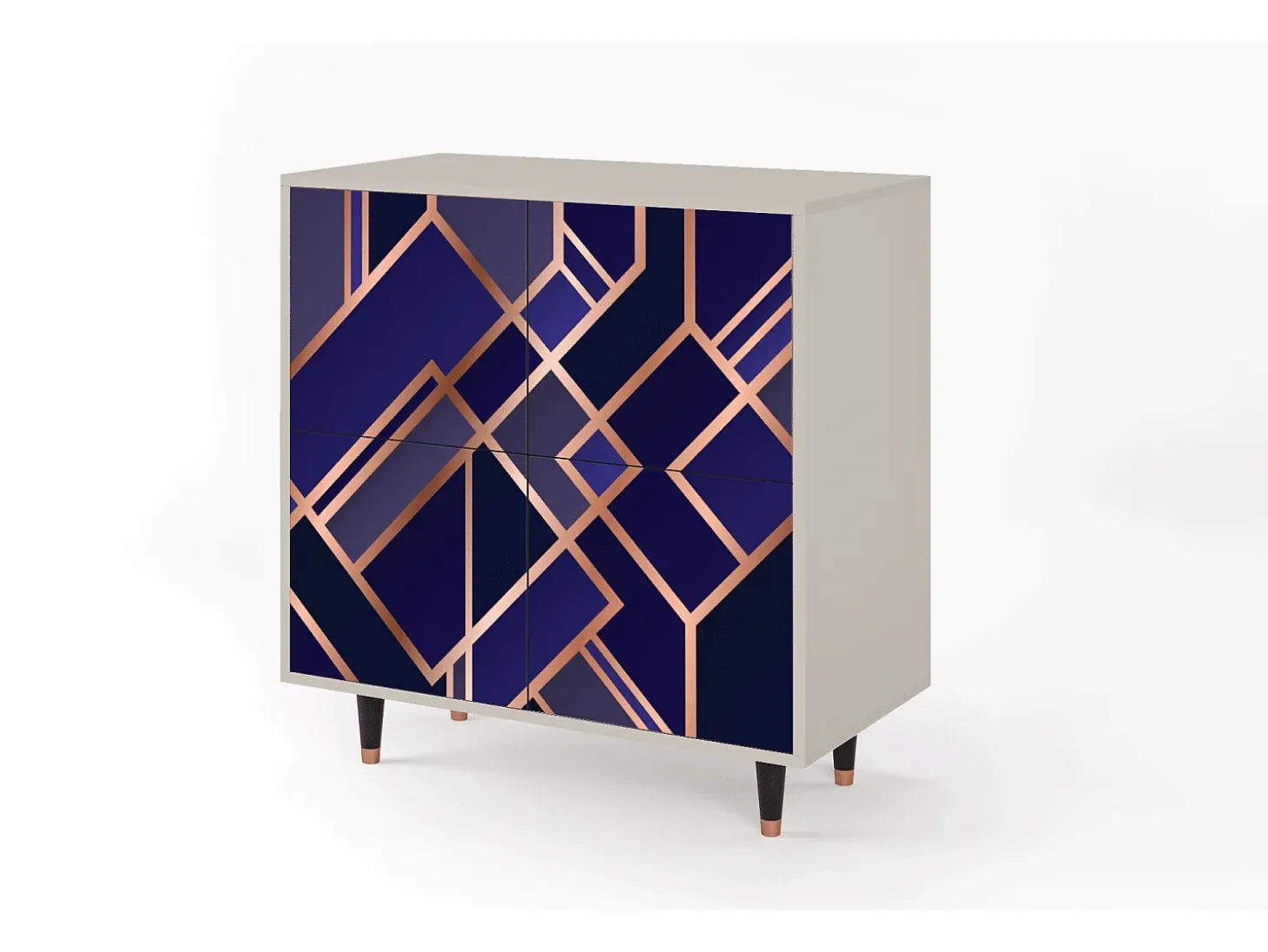Aparador - 94x96x48 cm - BS3 - Aquamarine Getsby, Arena