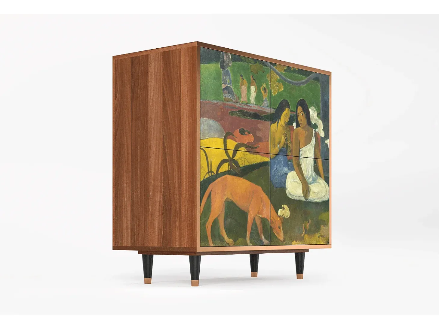 Aparador - 94x96x48 cm - BS3 - Arearea , Nogal