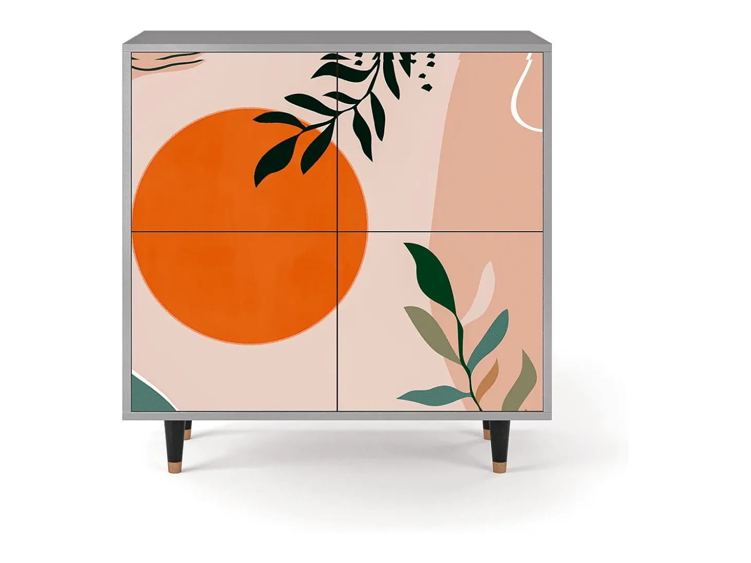 Aparador - 94x96x48 cm - BS3 - Artwork, Gris