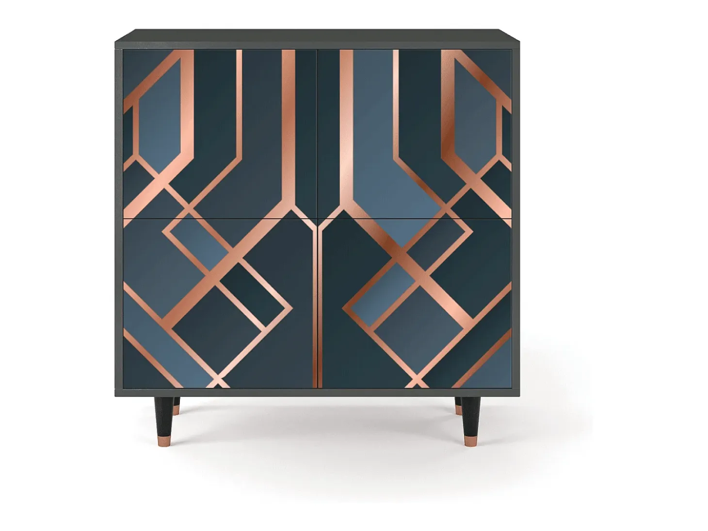 Aparador - 94x96x48 cm - BS3 - Ashy 1920', Antracita