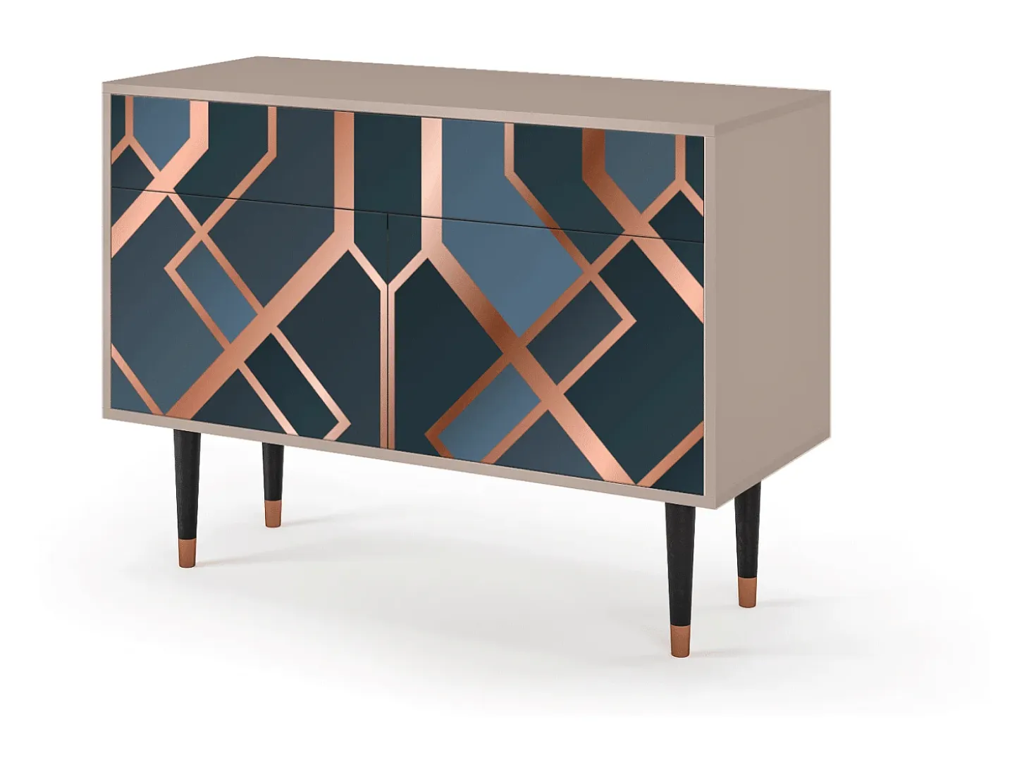 Aparador - 115x85x48 cm - BS4 - Ashy 1920', Latte