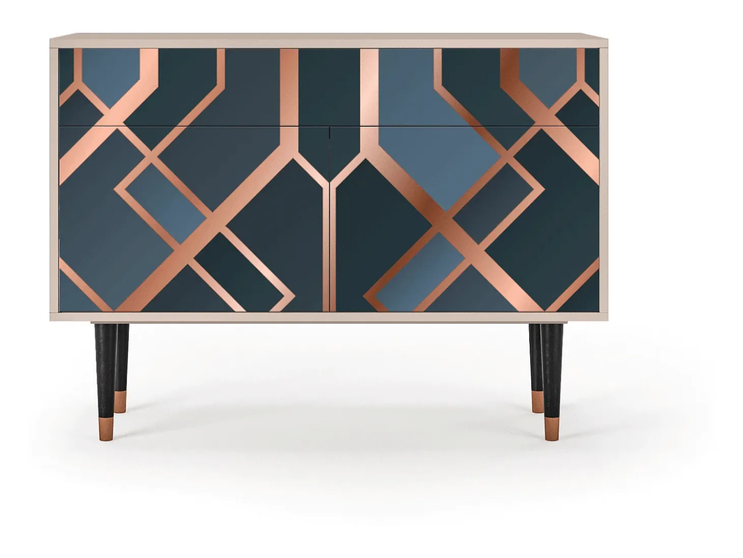 Aparador - 115x85x48 cm - BS4 - Ashy 1920', Latte