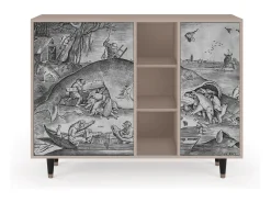 Aparador - 125x98x48 cm - BS2 - Big Fish Eat Little, Latte