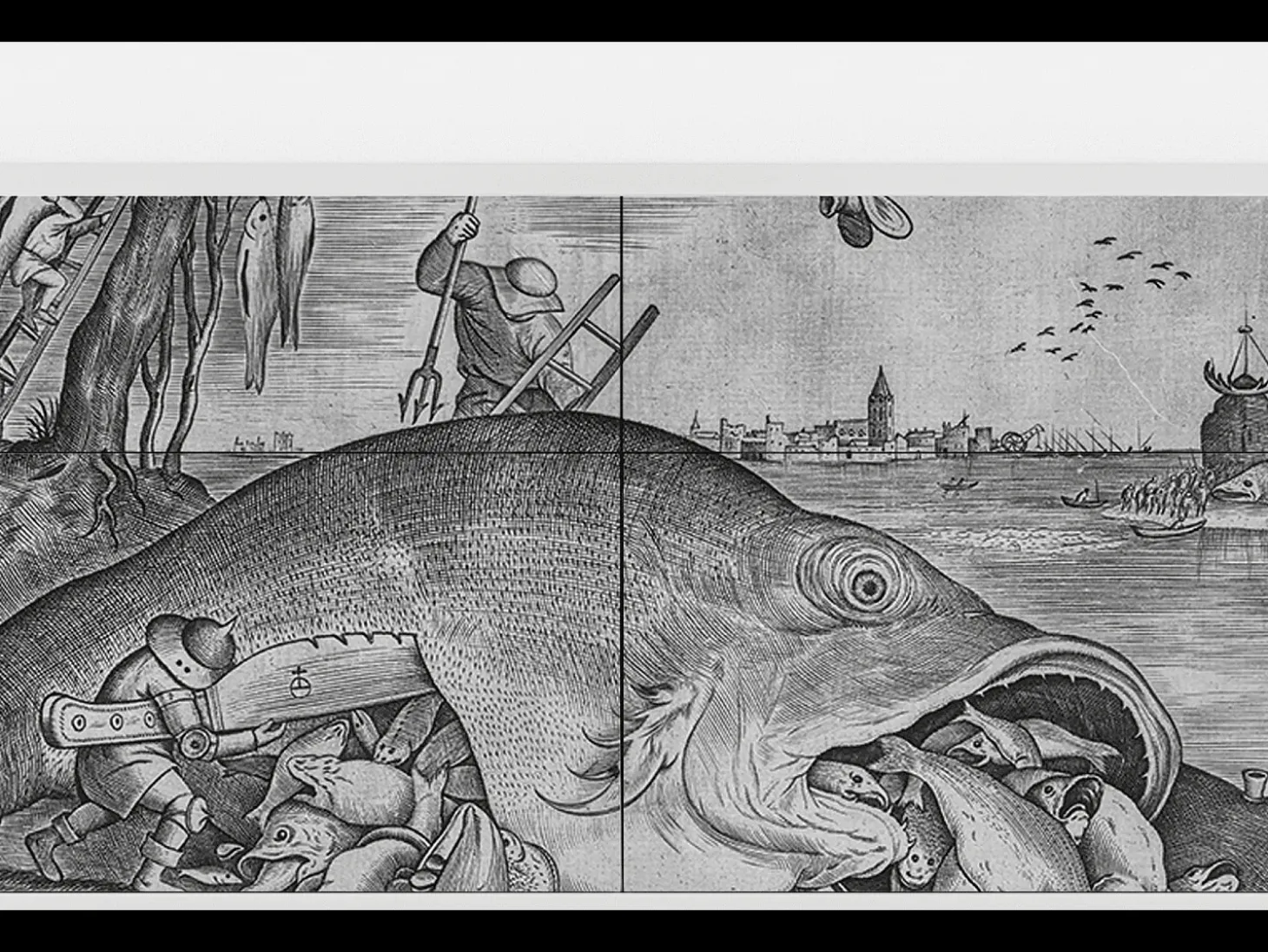 Aparador - 115x85x48 cm - BS4 - Big Fish Eat Little, Blanco