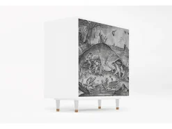 Aparador - 94x96x48 cm - BS3 - Big Fish Eat Little, Blanco
