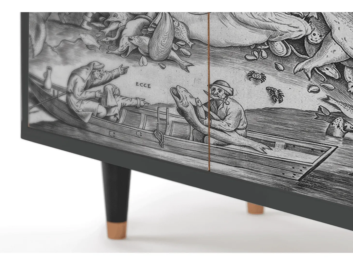 Aparador - 94x96x48 cm - BS3 - Big Fish Eat Little, Antracita
