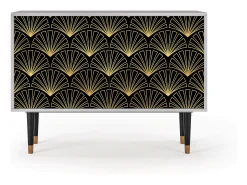 Aparador - 115x85x48 cm - BS4 - Bird of Juno, Gris