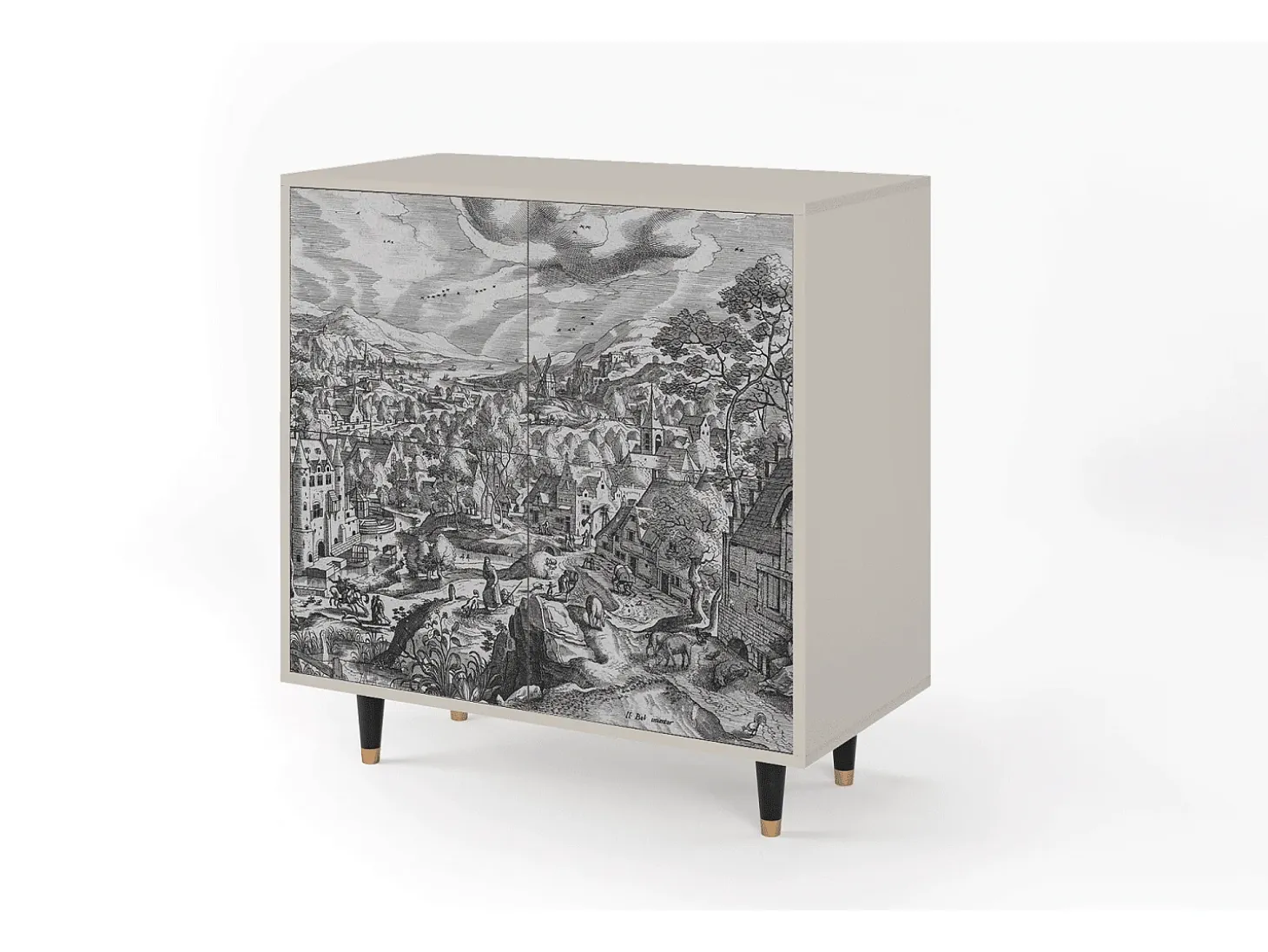 Aparador - 94x96x48 cm - BS3 - Bird Dropping, Arena