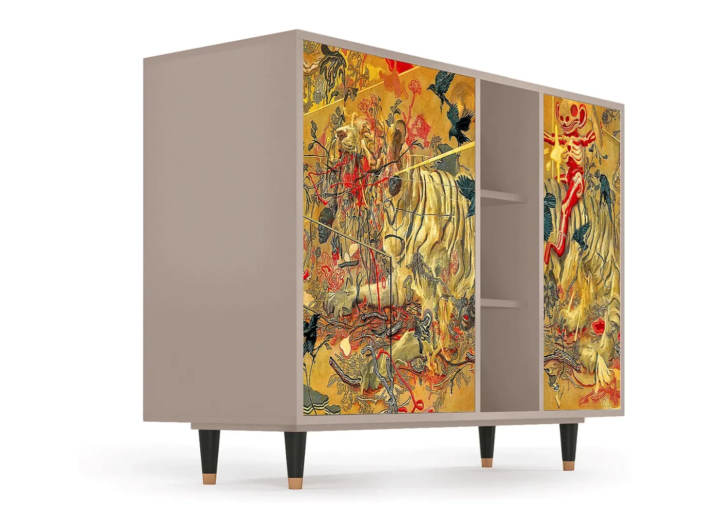 Aparador - 125x98x48 cm - BS2 - Blood by James Jean, Latte