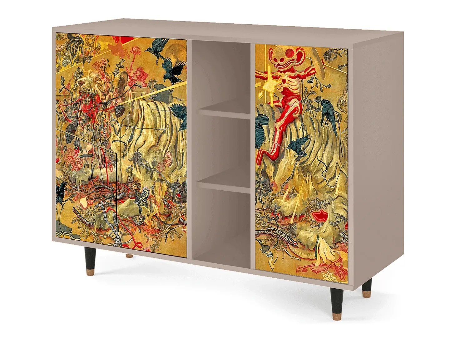 Aparador - 125x98x48 cm - BS2 - Blood by James Jean, Latte