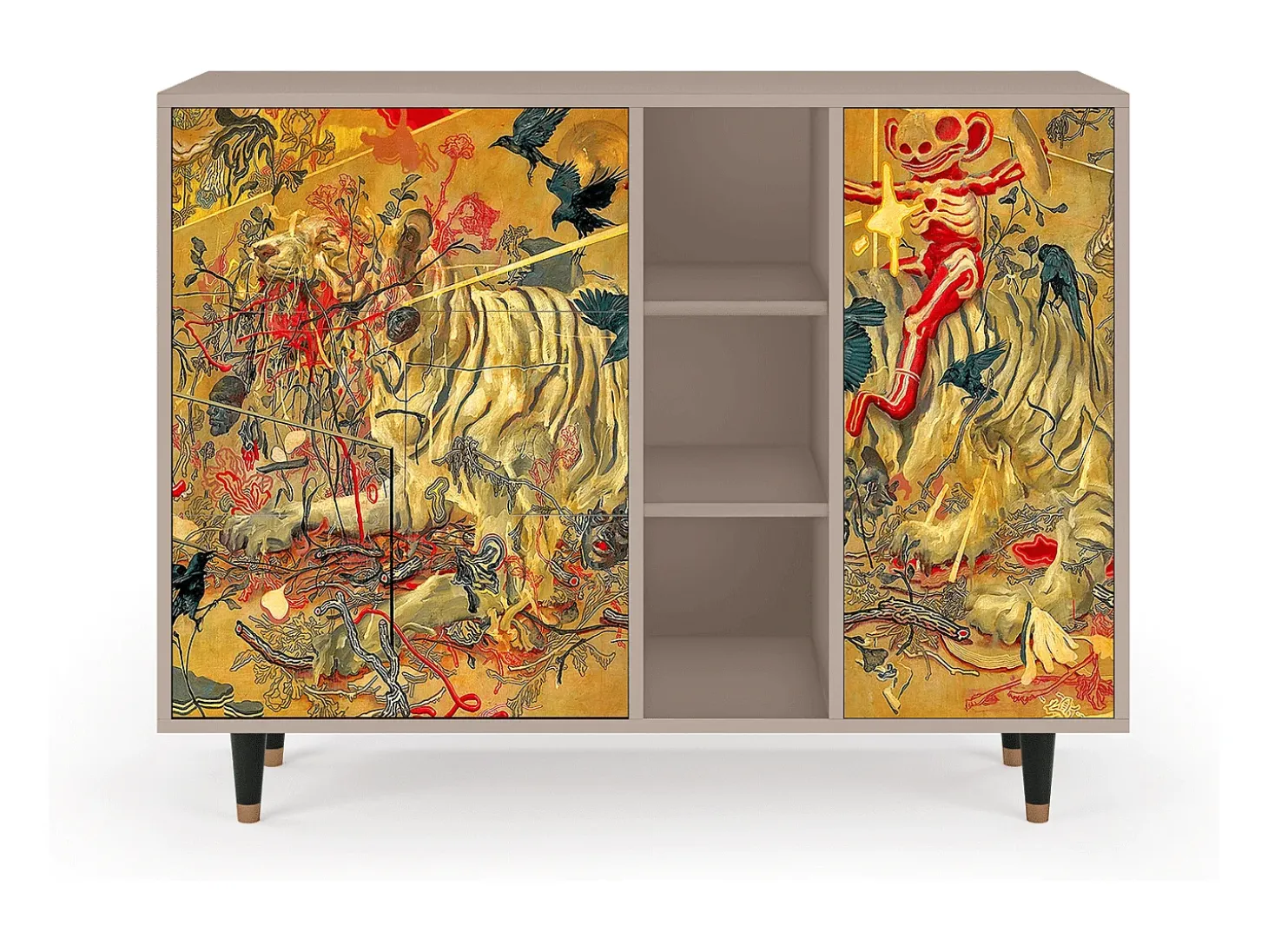 Aparador - 125x98x48 cm - BS2 - Blood by James Jean, Latte
