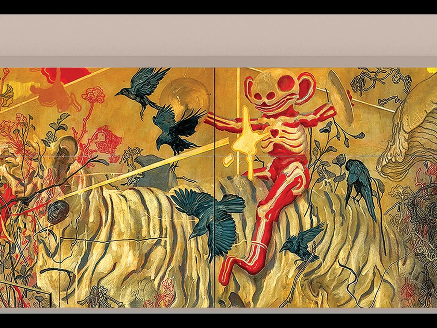Aparador - 115x85x48 cm - BS4 - Blood by James Jean, Latte