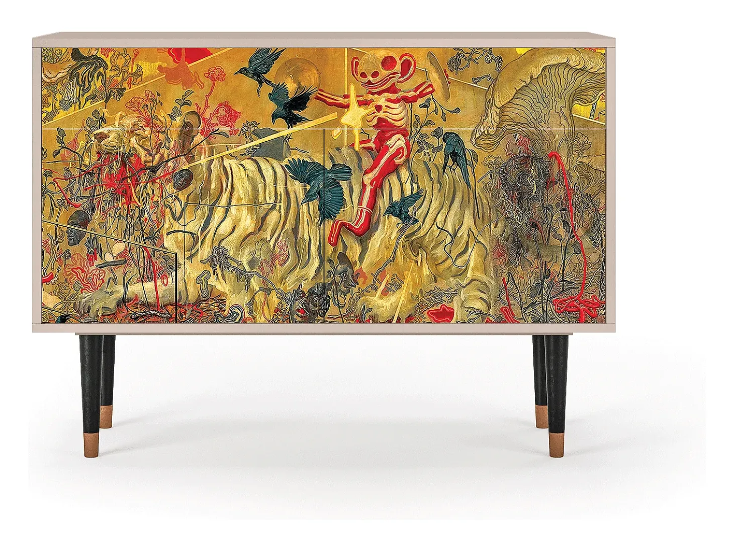 Aparador - 115x85x48 cm - BS4 - Blood by James Jean, Latte
