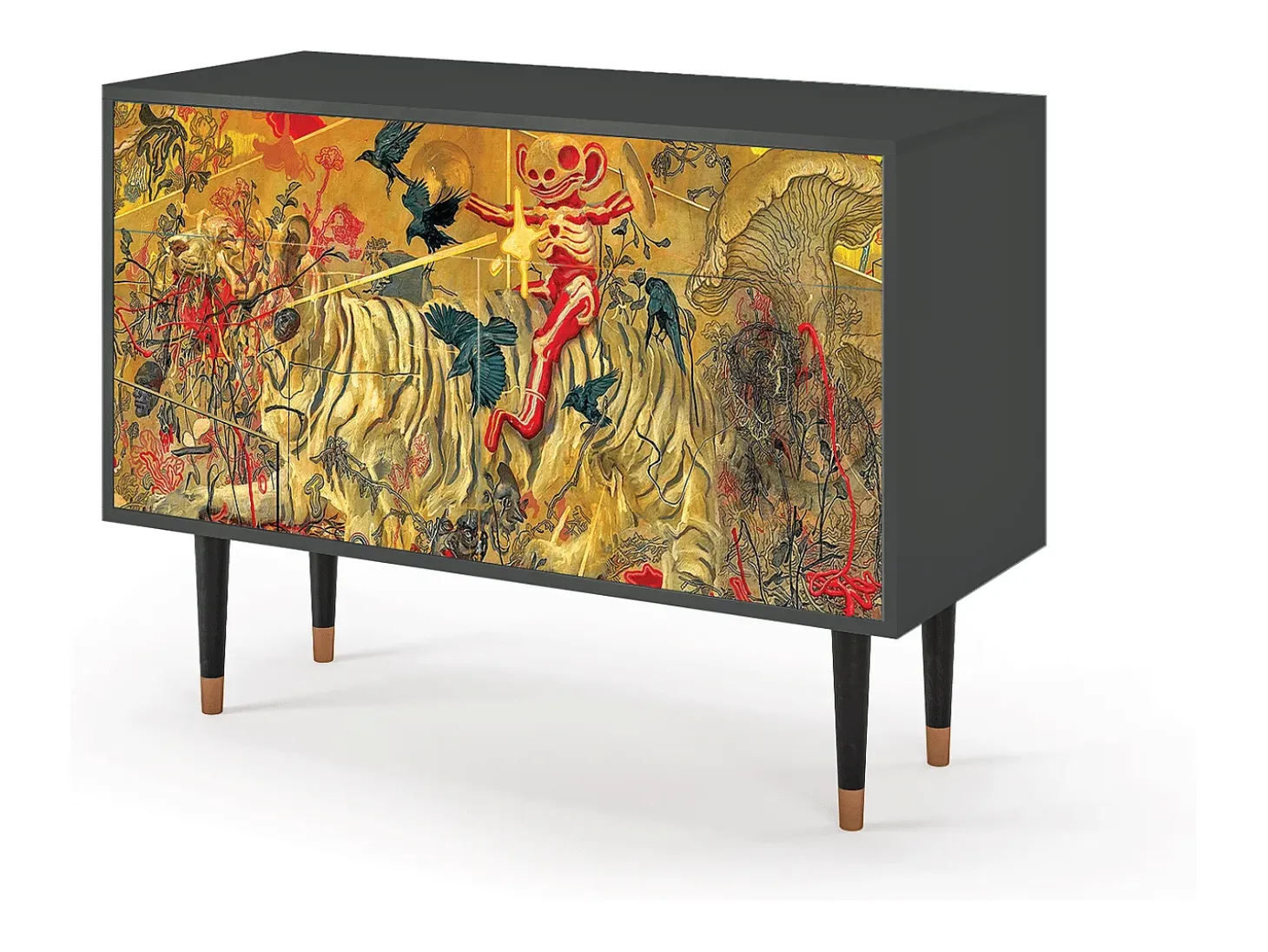 Aparador - 115x85x48 cm - BS4 - Blood by James Jean, Antracita