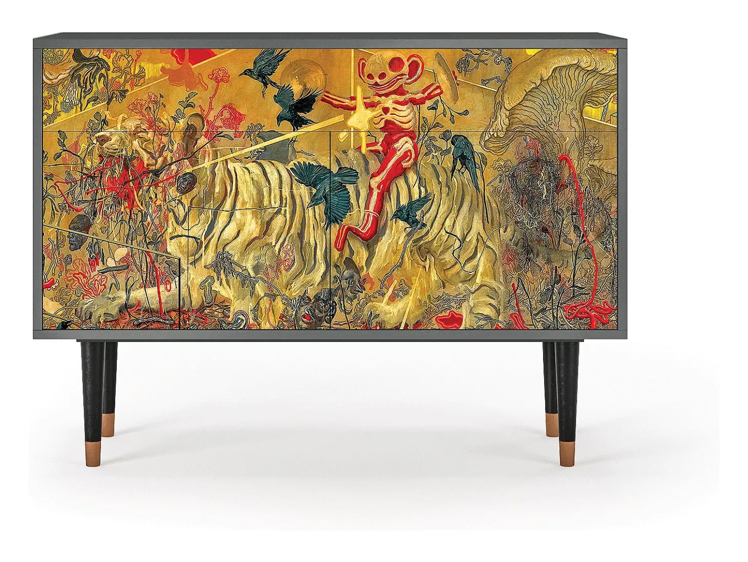 Aparador - 115x85x48 cm - BS4 - Blood by James Jean, Antracita