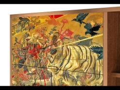 Aparador - 125x98x48 cm - BS2 - Blood by James Jean, Nogal