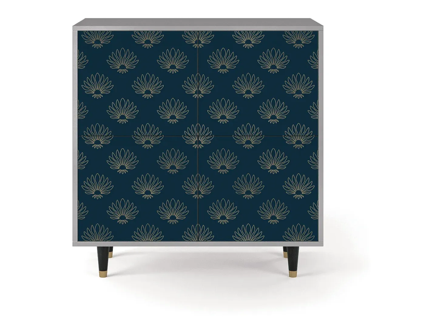 Aparador - 94x96x48 cm - BS3 - Blue Lotus, Gris