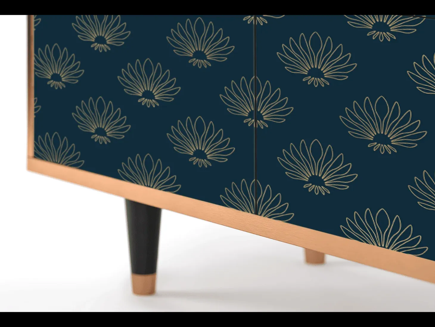 Aparador - 94x96x48 cm - BS3 - Blue Lotus, Nogal