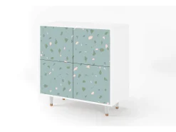Aparador - 94x96x48 cm - BS3 - Blue Drops, Blanco