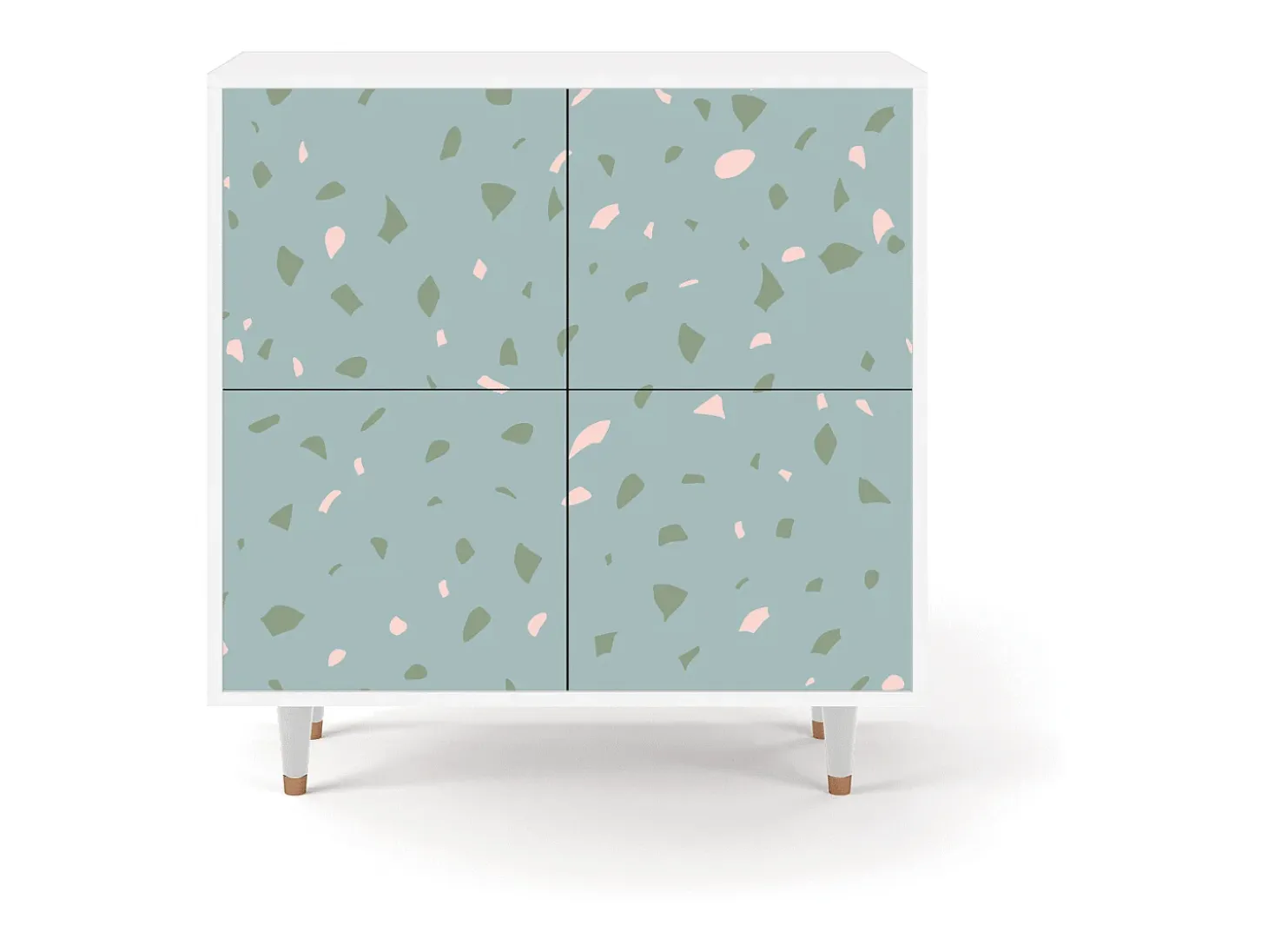 Aparador - 94x96x48 cm - BS3 - Blue Drops, Blanco