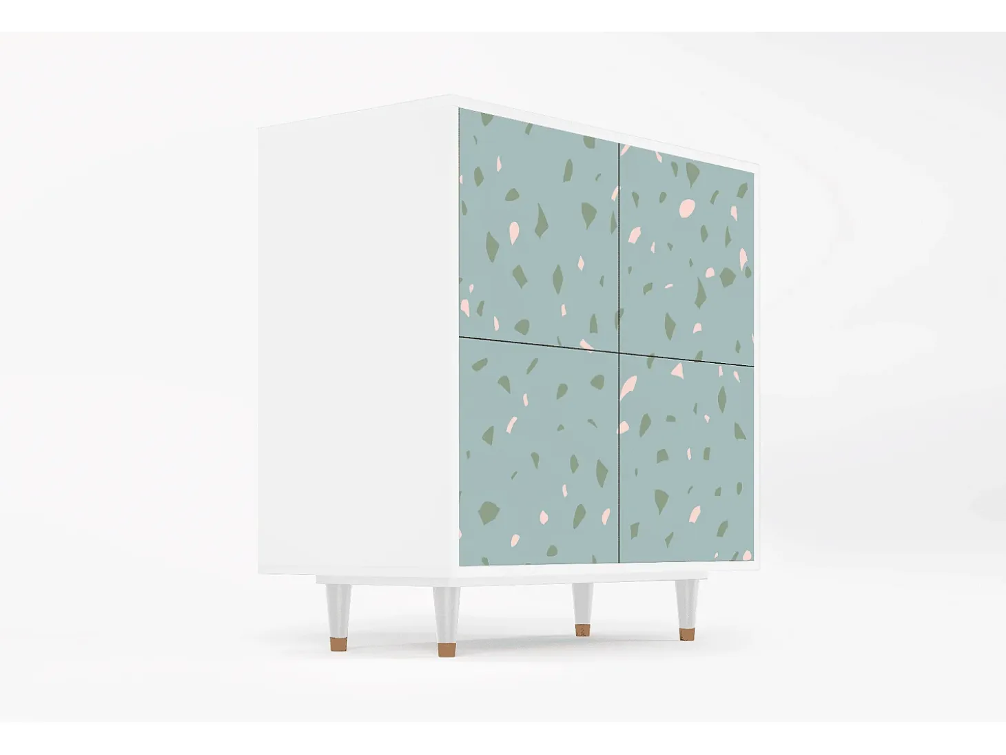 Aparador - 94x96x48 cm - BS3 - Blue Drops, Blanco
