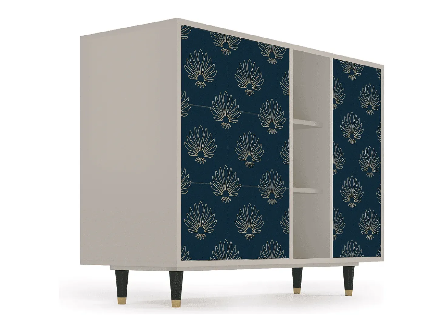 Aparador - 125x98x48 cm - BS2 - Blue Lotus, Arena