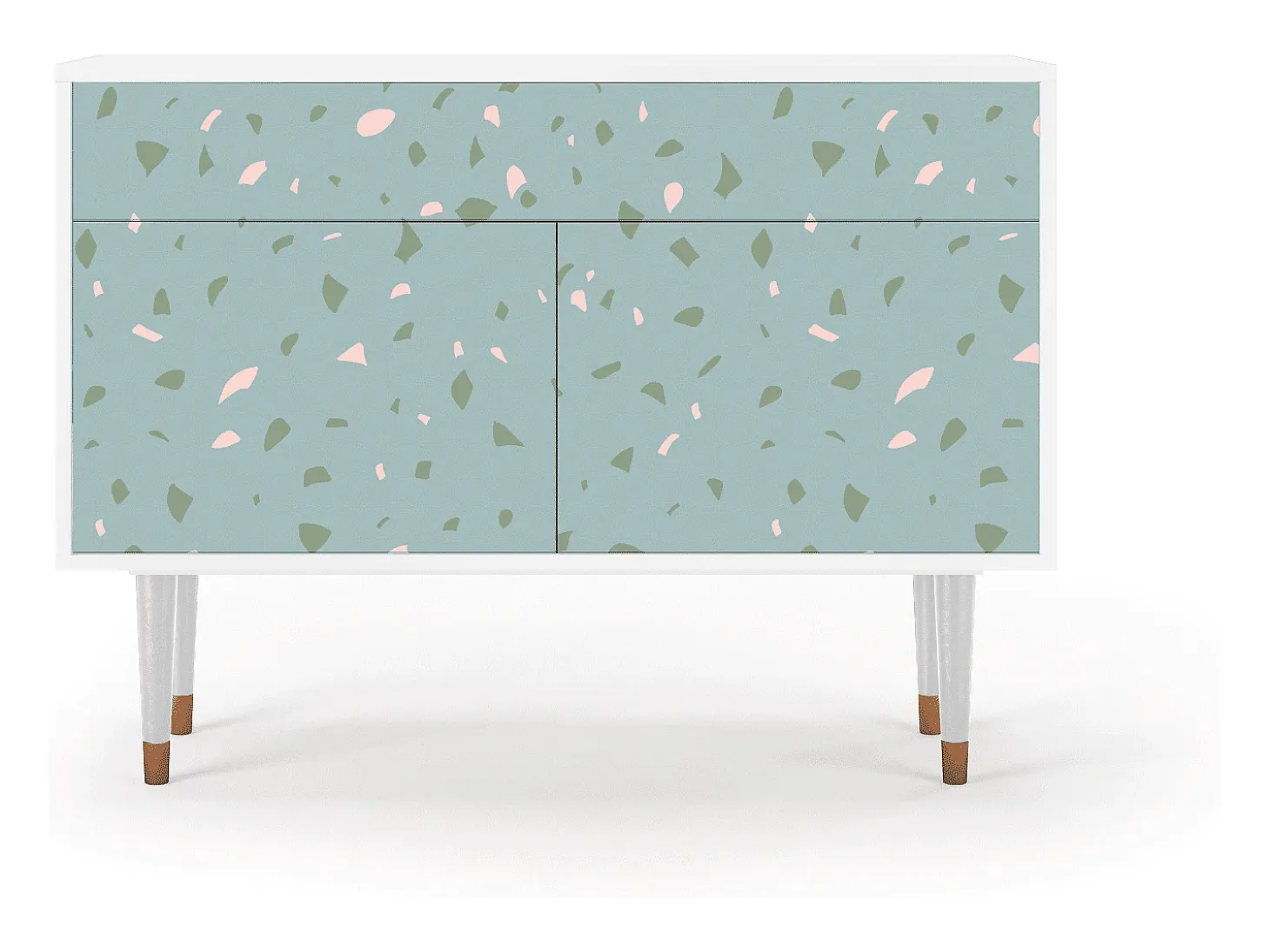 Aparador - 115x85x48 cm - BS4 - Blue Drops, Blanco