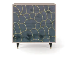 Aparador - 94x96x48 cm - BS3 - Blue Lagoon, Latte