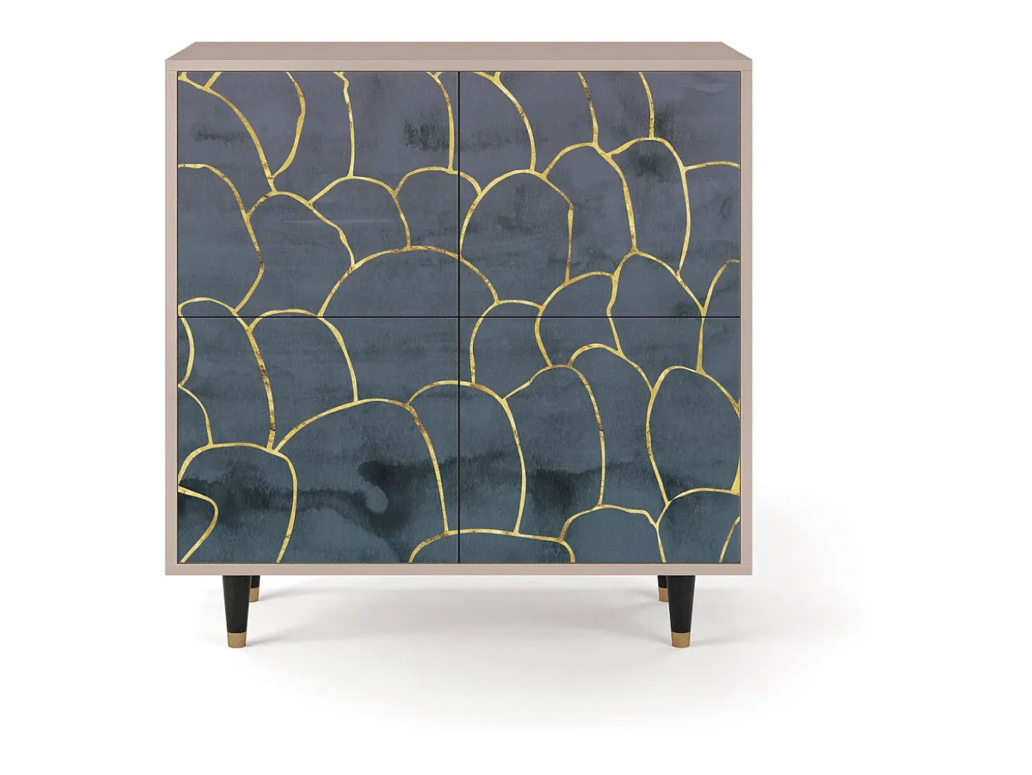 Aparador - 94x96x48 cm - BS3 - Blue Lagoon, Latte