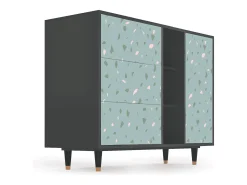 Aparador - 125x98x48 cm - BS2 - Blue Drops, Antracita