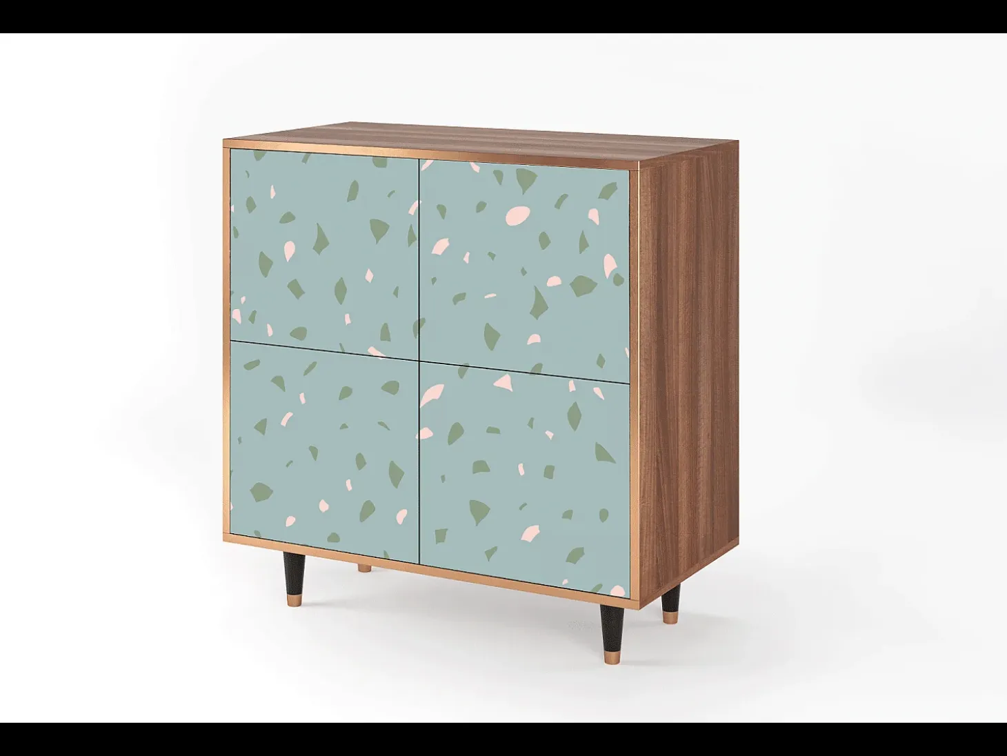 Aparador - 94x96x48 cm - BS3 - Blue Drops, Nogal