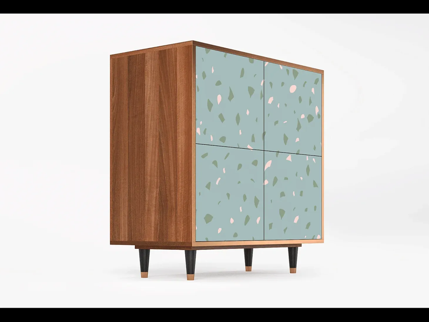 Aparador - 94x96x48 cm - BS3 - Blue Drops, Nogal