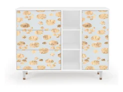 Aparador - 125x98x48 cm - BS2 - Blue Giraffe, Blanco