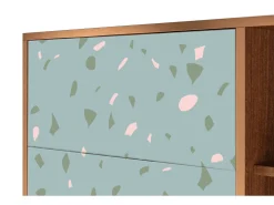 Aparador - 125x98x48 cm - BS2 - Blue Drops, Nogal
