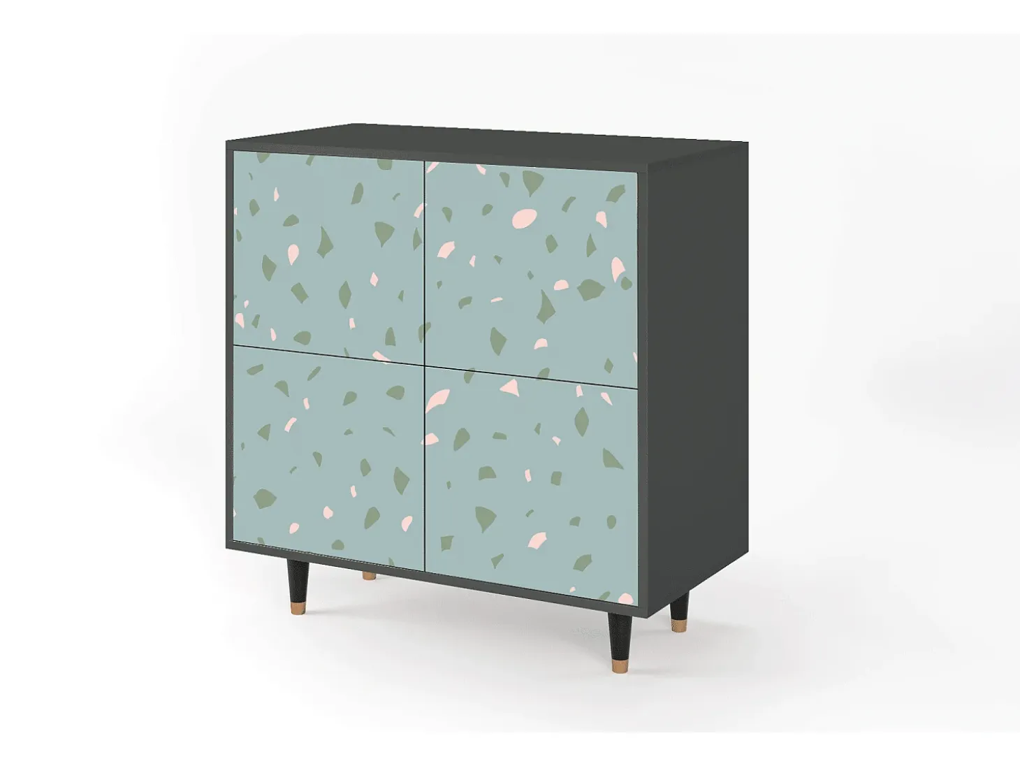 Aparador - 94x96x48 cm - BS3 - Blue Drops, Antracita