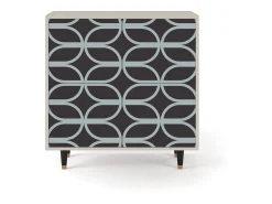 Aparador - 94x96x48 cm - BS3 - Braided Blue, Arena