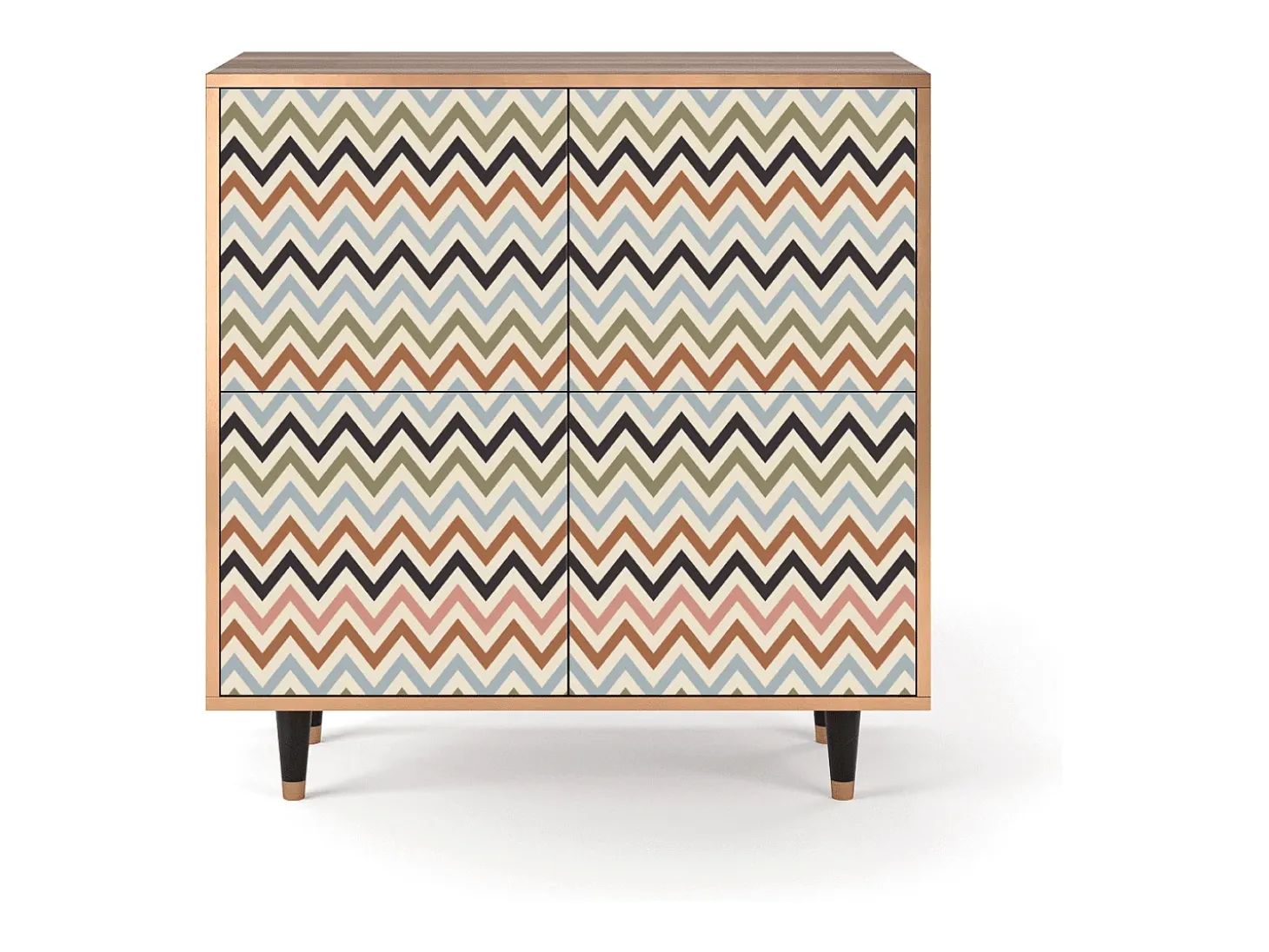 Aparador - 94x96x48 cm - BS3 - Bright Ripple, Nogal