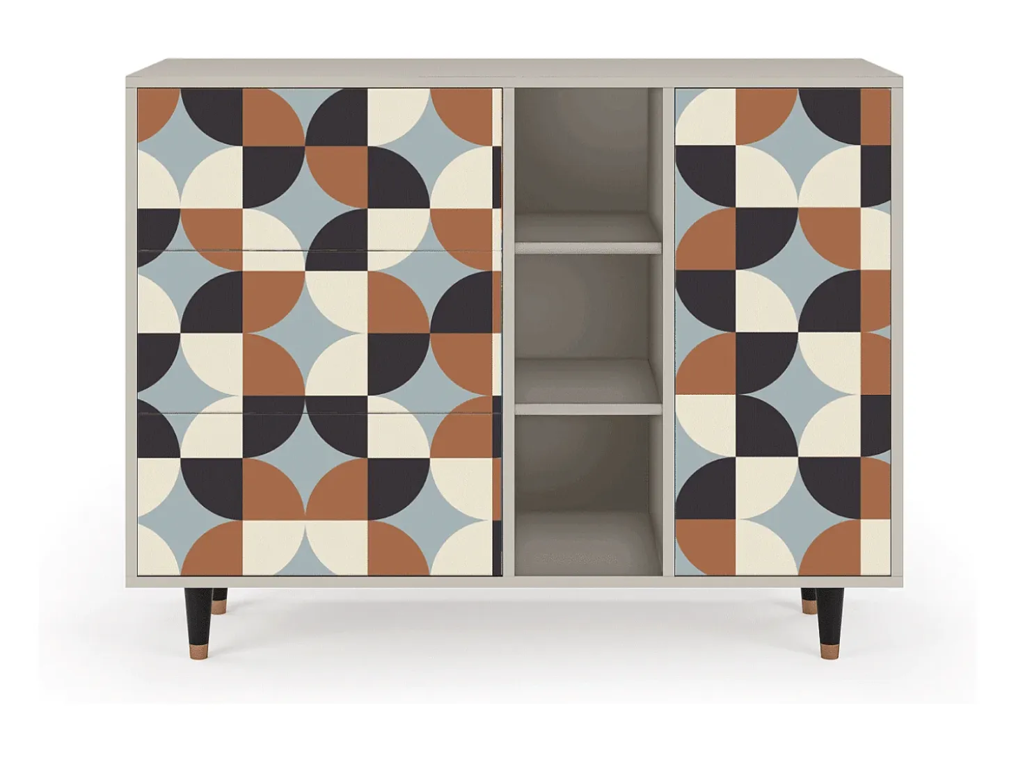 Aparador - 125x98x48 cm - BS2 - Brown Sensation, Arena