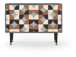 Aparador - 115x85x48 cm - BS4 - Brown Sensation, Antracita