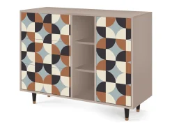 Aparador - 125x98x48 cm - BS2 - Brown Sensation, Latte