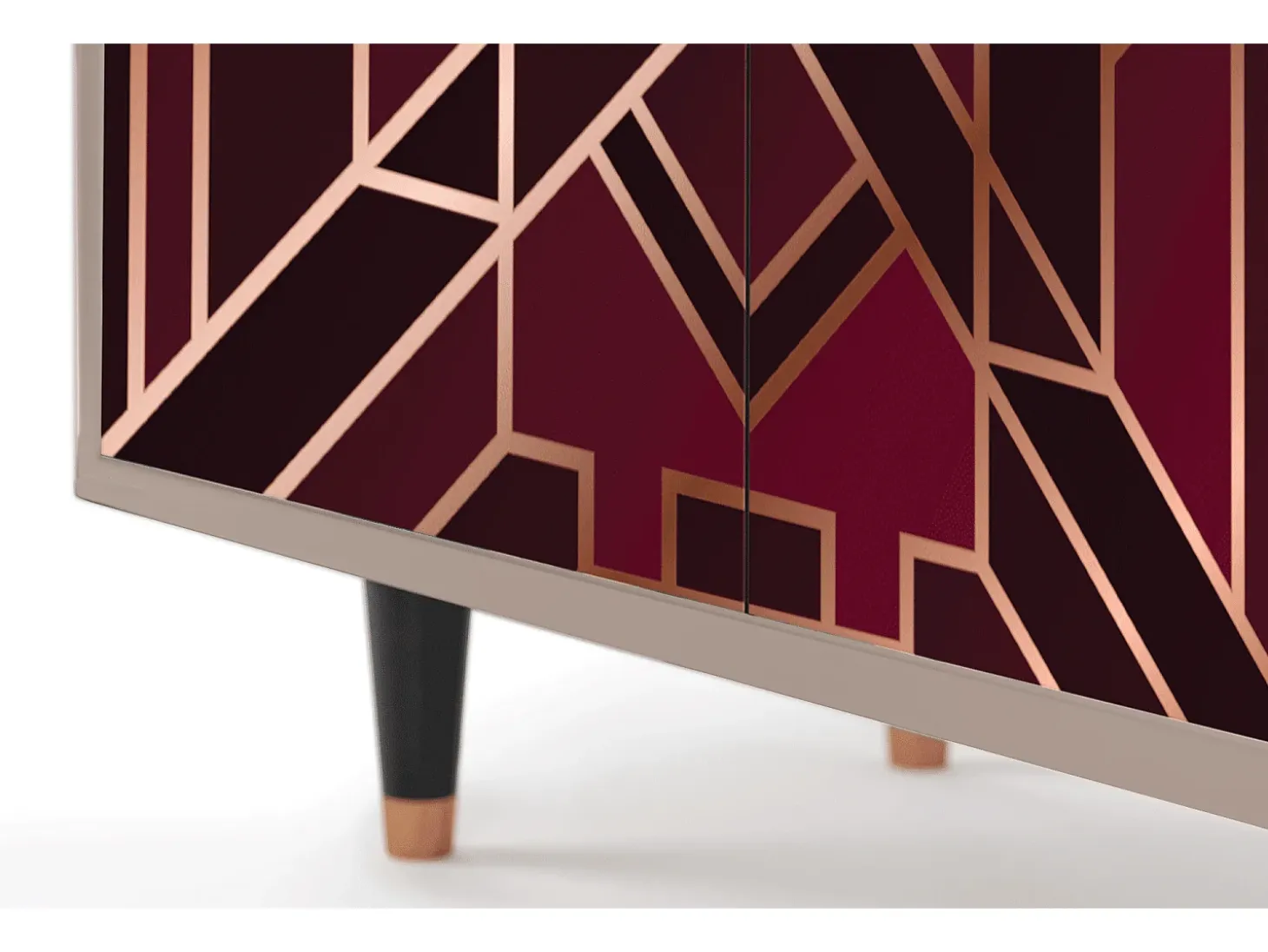 Aparador - 94x96x48 cm - BS3 - Burgundy Jewelery, Latte