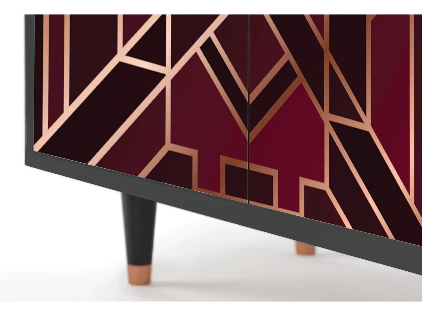Aparador - 94x96x48 cm - BS3 - Burgundy Jewelery, Antracita