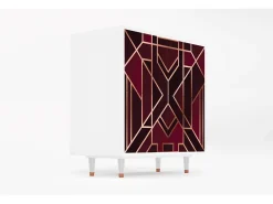 Aparador - 94x96x48 cm - BS3 - Burgundy Jewelery, Blanco