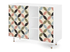Aparador - 125x98x48 cm - BS2 - Butterfly Effect, Blanco