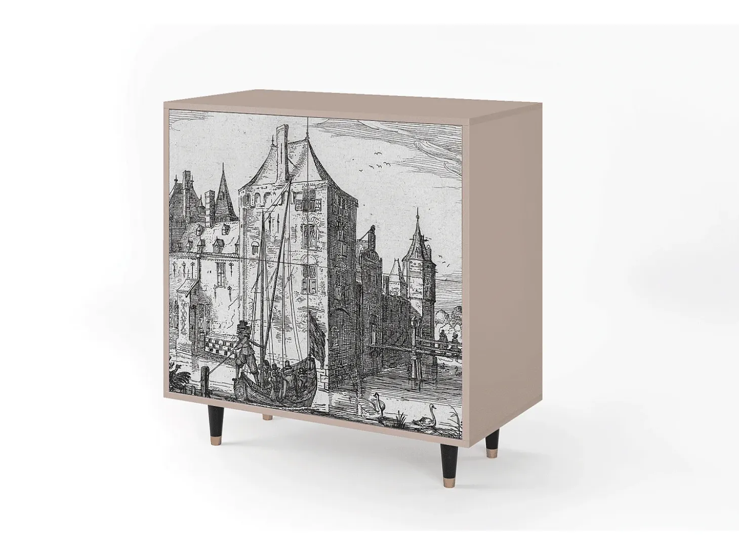Aparador - 94x96x48 cm - BS3 - Castle by Breugel, Latte